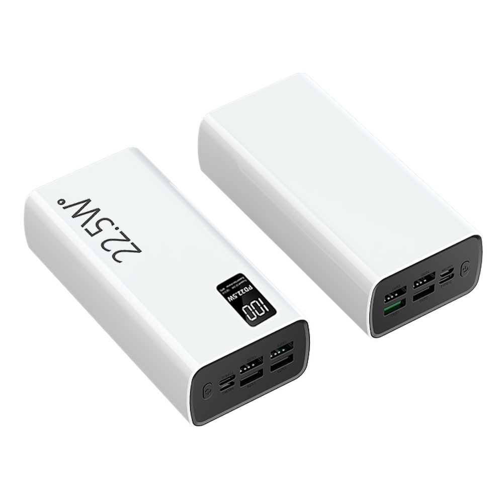 סוללת גיבוי כולל טעינה מהירה Nordic 30000mAh &lrm;PD30K