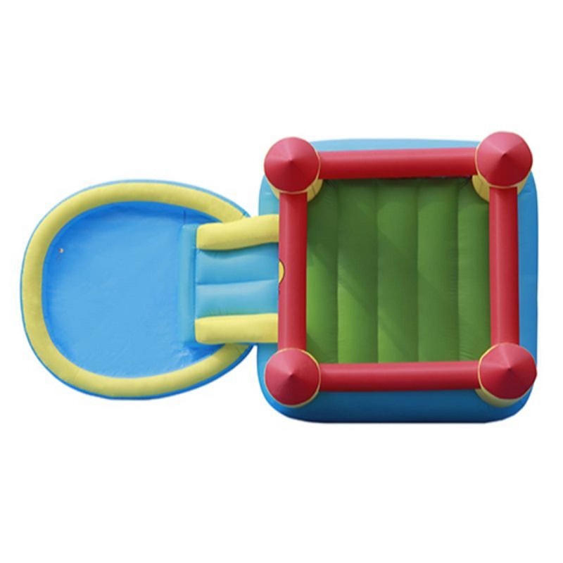 bouncy castle with pool & slide 9820 happy hop