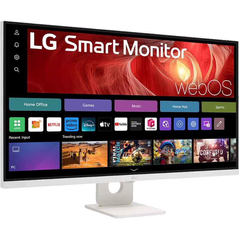 מסך מחשב חכם 31.5 4k uhd ‏lg
