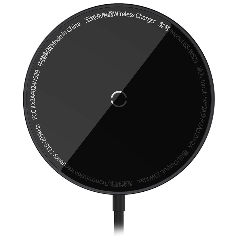 תמונה של magsale משטח טעינה אלחוטי מגנטי - baseus 15w