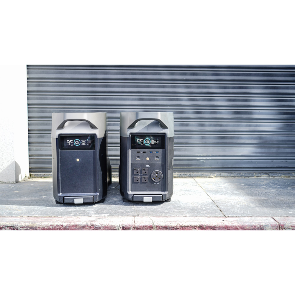 תמונה של קיט תחנת כוח ניידת 3600w + תא הרחבה ecoflow