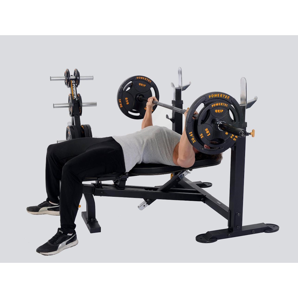 תמונה של ספת לחיצה קלאסית אולימפית powertec