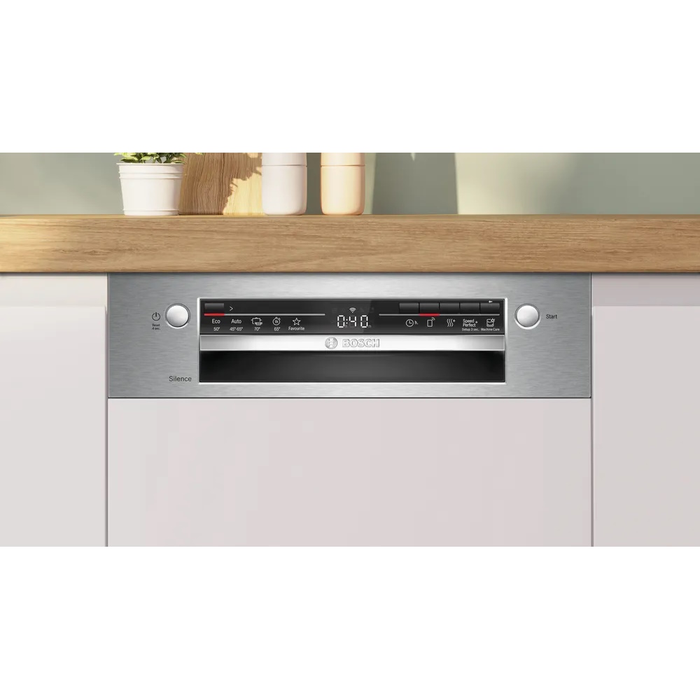 תמונה של מדיח כלים חצי אינטגרלי צר bosch