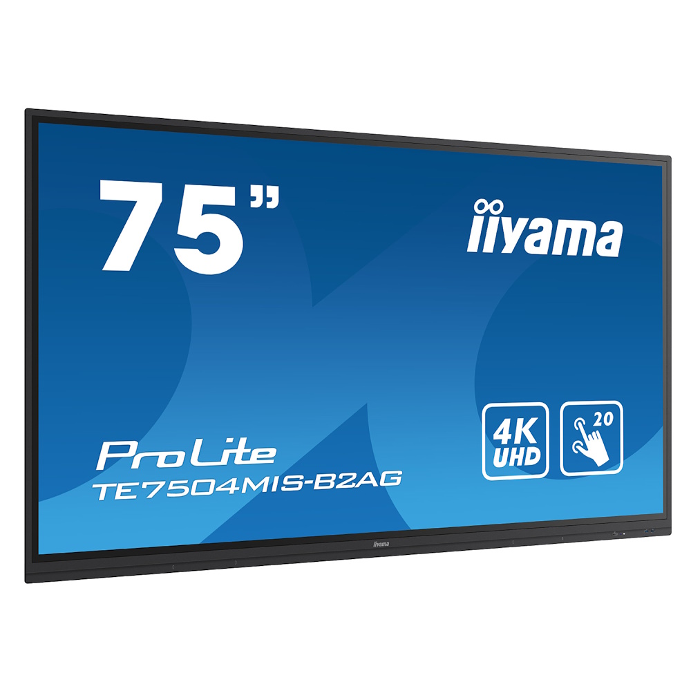 תמונה של מסך מגע אינטראקטיבי 75 iiyama
