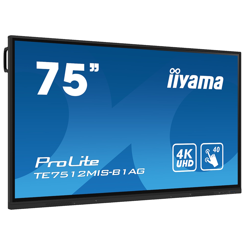 תמונה של מסך מגע אינטראקטיבי 75 iiyama