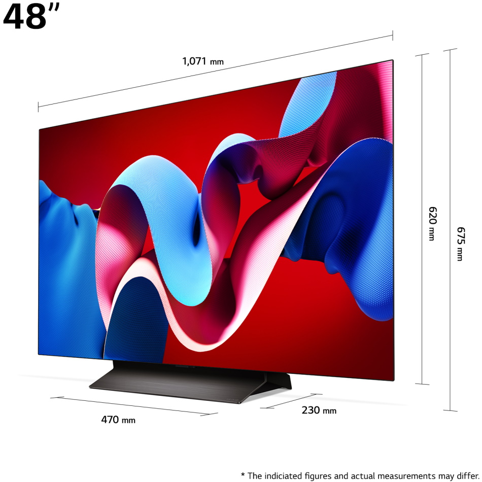 טלוויזיה חכמה 48 lg oled