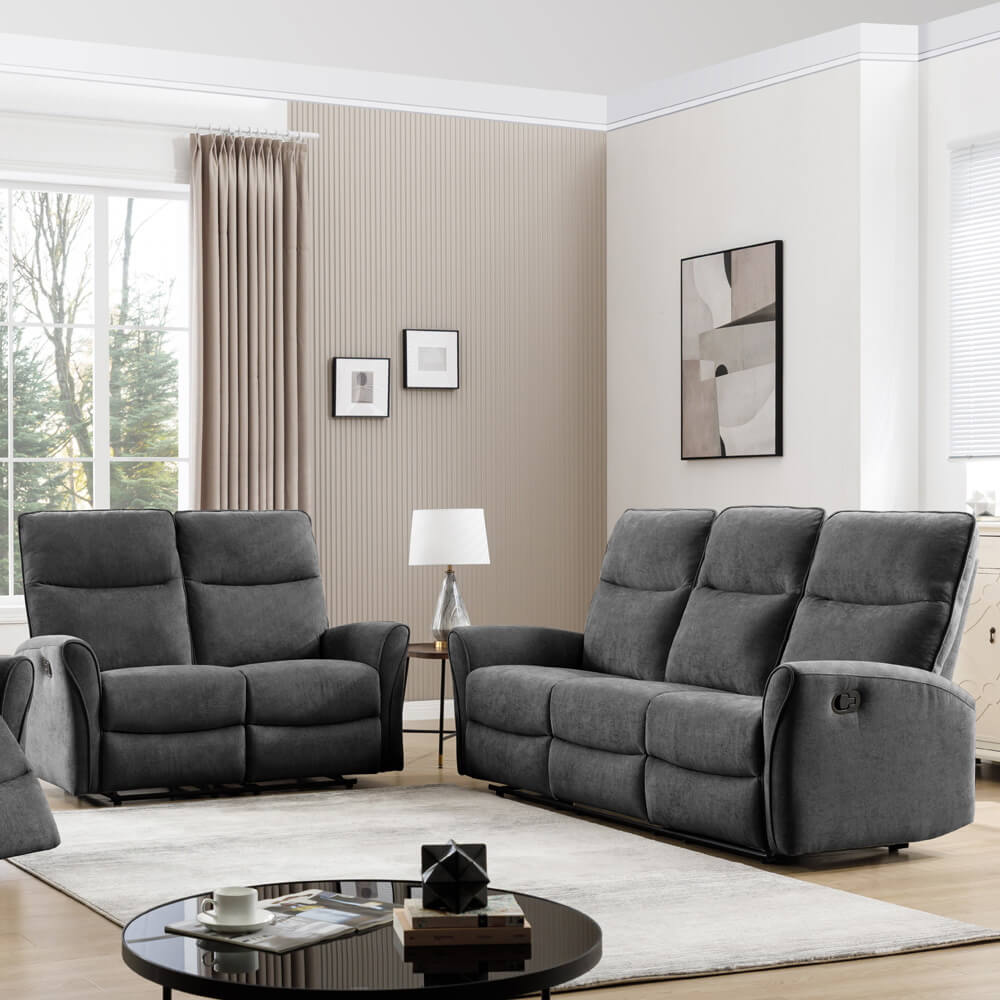 מערכת ישיבה 2+3 כולל 4 הדומים נשלפים Home Decor &lrm;אנה 2+3