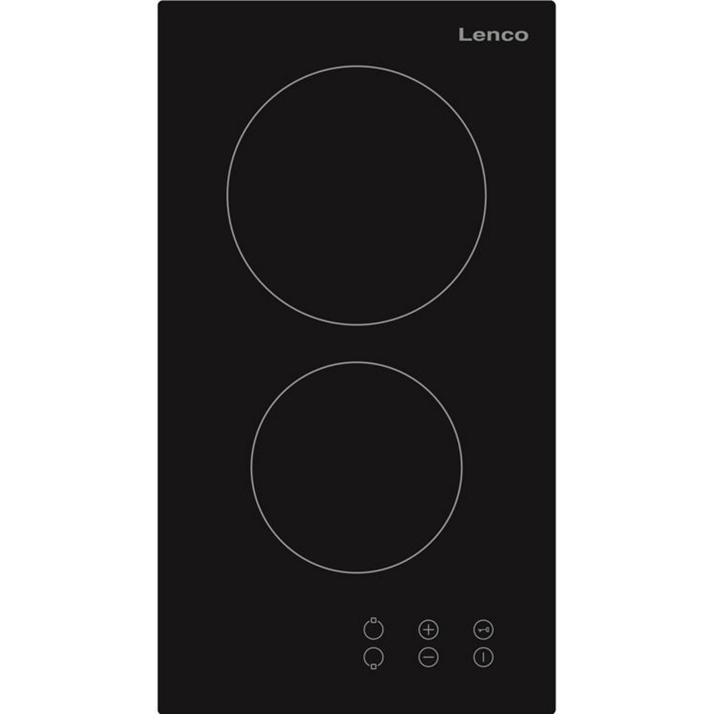 כיריים דומינו קרמיות Lenco &lrm;LCH-T3024V
