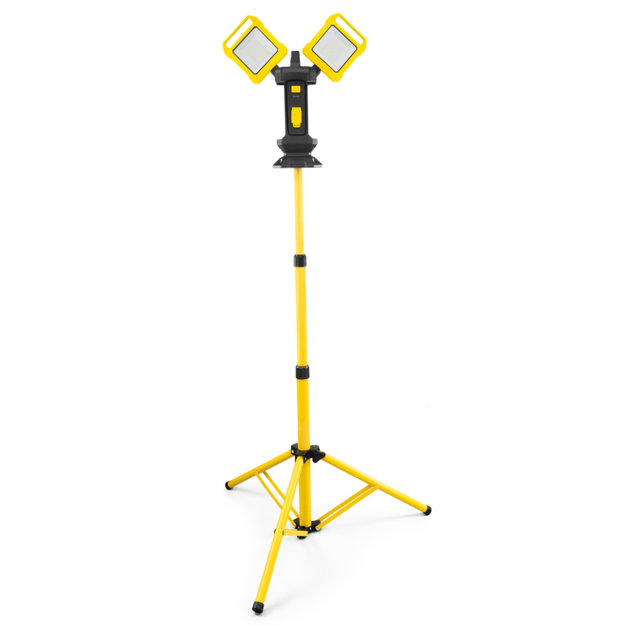 זוג פרוז'קטורים נטענים 2X16W כולל חצובה Artos &lrm;360 Projection Lights