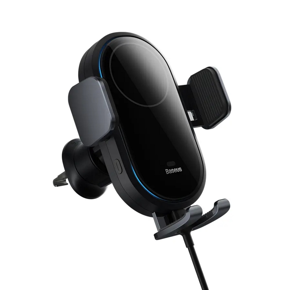 lightchaser series wireless charging electric car mount 15w baseus