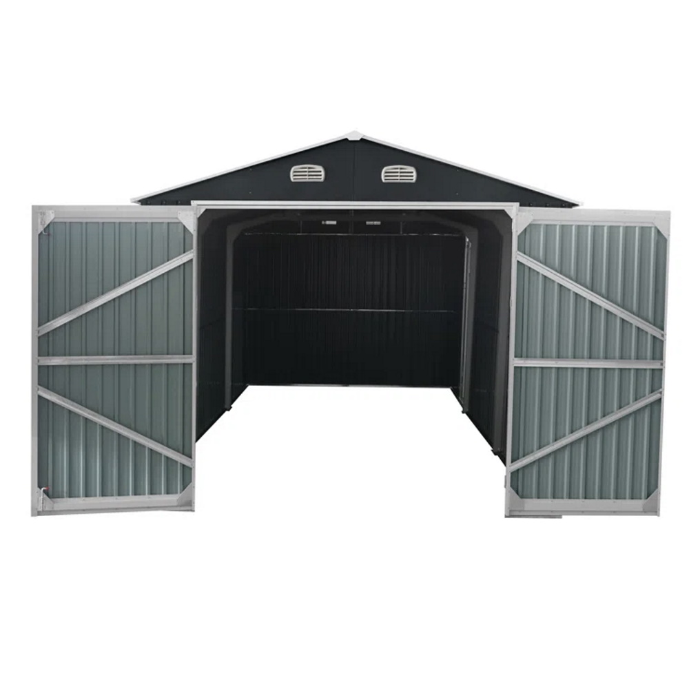 מחסן מתכת ענק לגינה garden top
