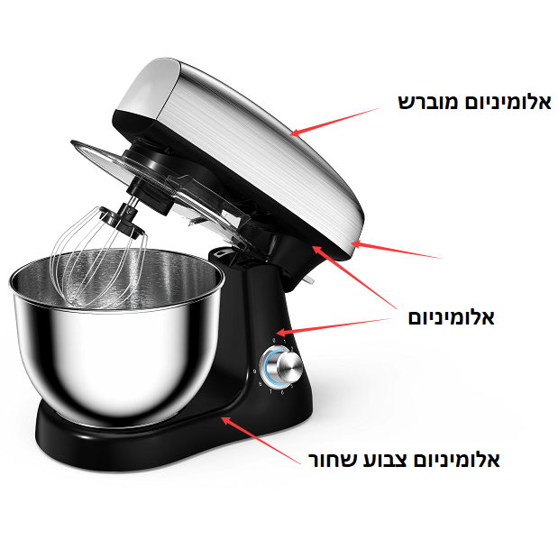 תמונה של מיקסר עשוי גוף יציקה מקצועי universe