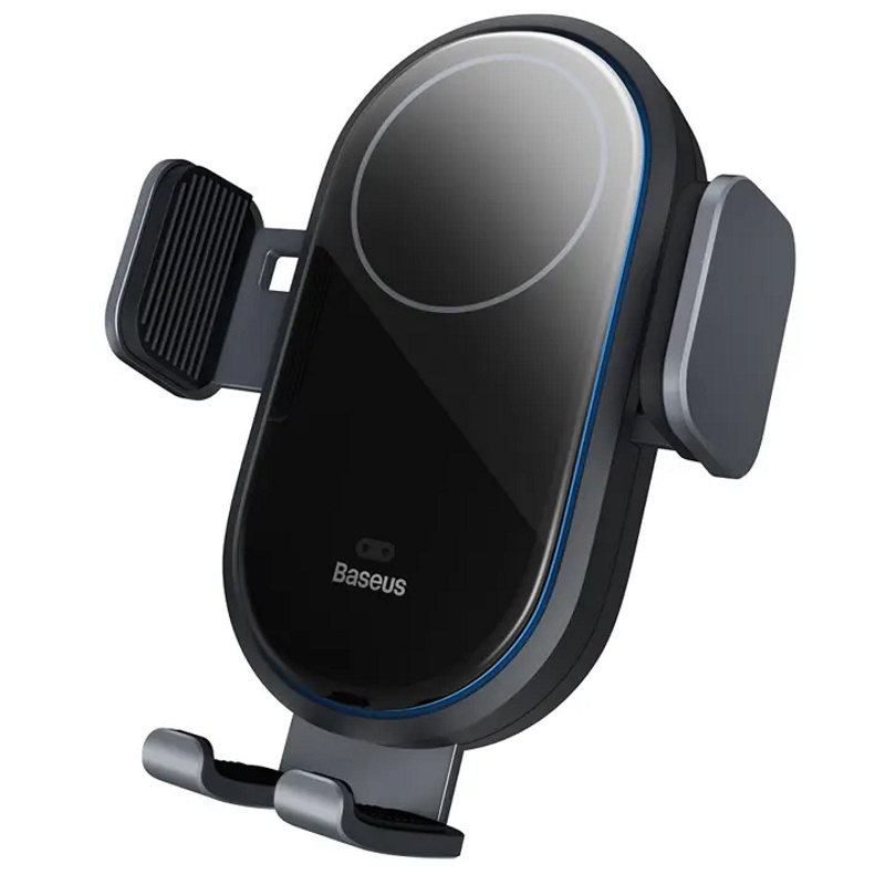 מעמד טעינה לרכב Baseus &lrm;LightChaser Series Wireless Charging Electric Car Mount 15W