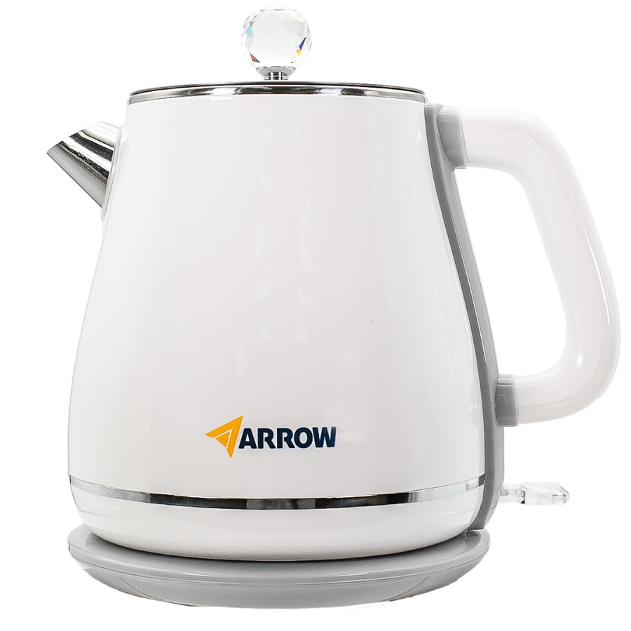 קומקום חשמלי 1.8 ליטר Arrow &lrm;600600-003 לבן
