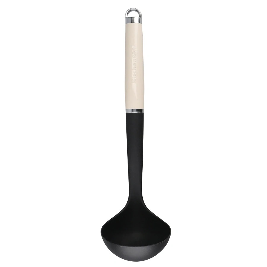 מצקת מרק איכותית להגשה KitchenAid &lrm;Ladle Almond Cream KAG006OHACE קרם