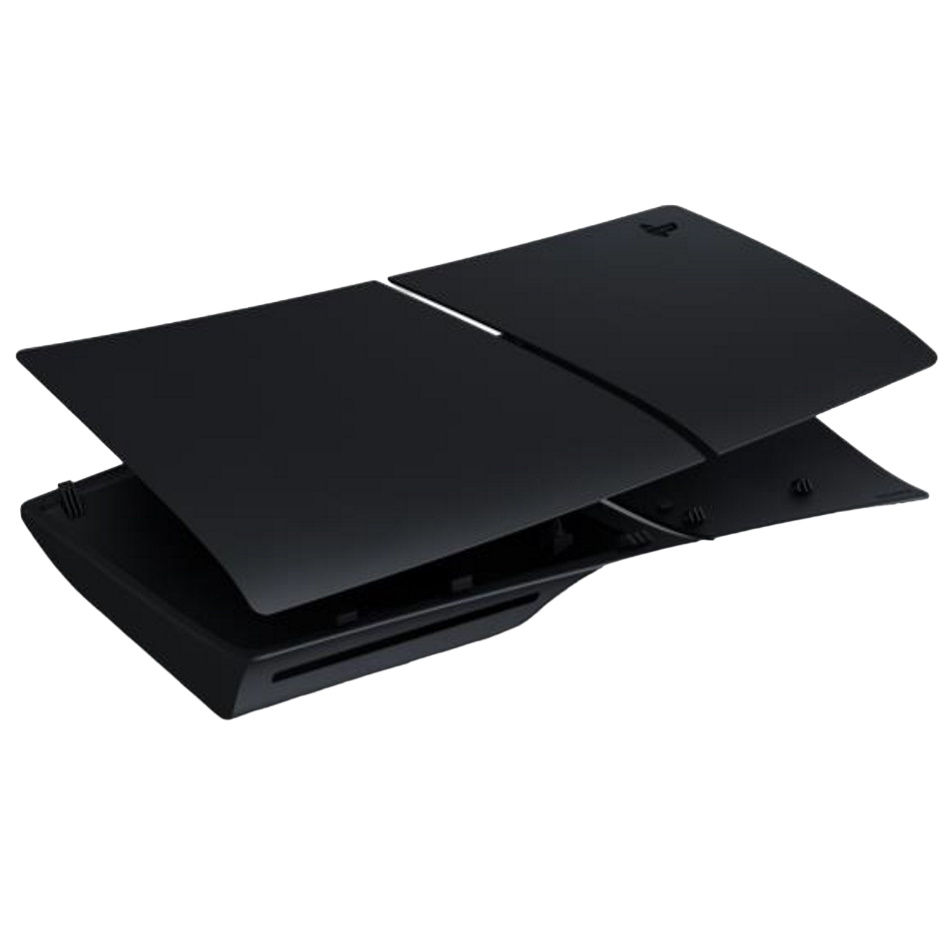 slim console cover - midnight black - standard edition ps5