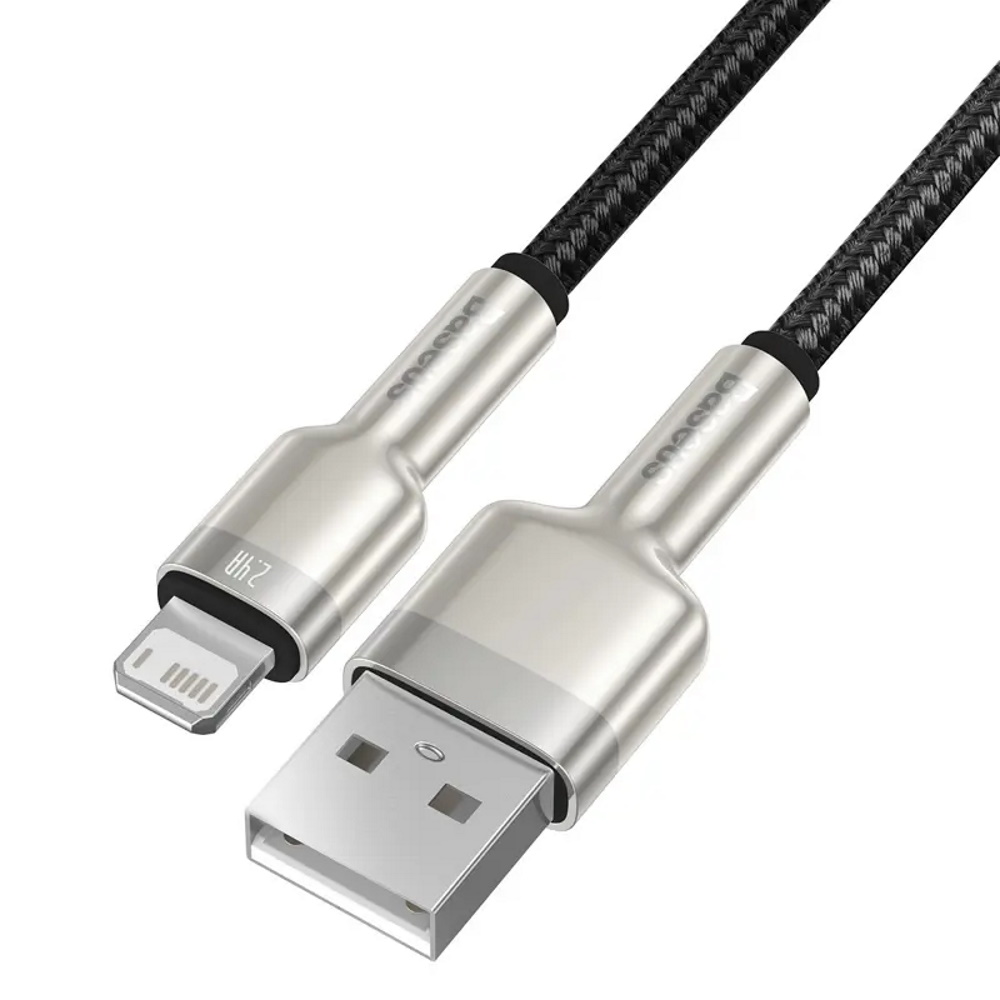 תמונה של כבל טעינה וסנכרון baseus usb to lightning