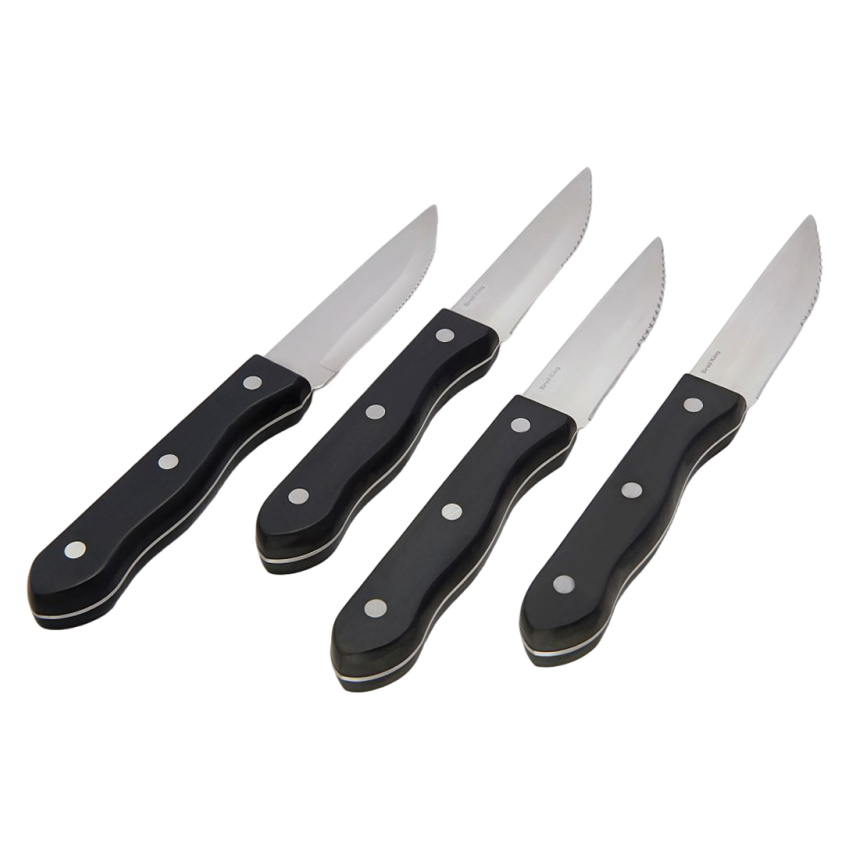 סט 4 סכינים לבשר Broil King &lrm;128096