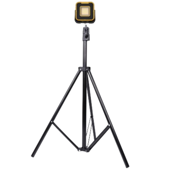פנס הצפה נטען 10W כולל חצובה Camp&Go &lrm;Projection Light 10W