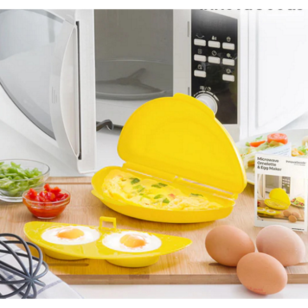 תמונה של כלי להכנת חביתות וביצים במיקרוגל innovagoods