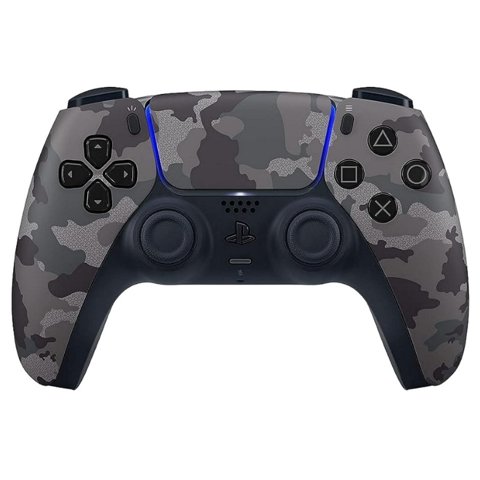 בקר אלחוטי לקונסולת משחקים PlayStation &lrm;DualSense PS5 Gray Camouflage