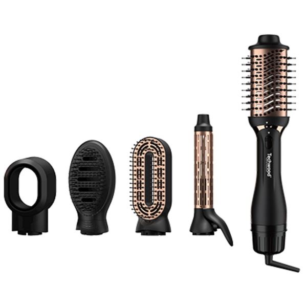 מברשת שיער חשמלית 5 ב-1 Techwood &lrm;TSB026