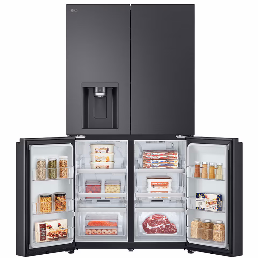 מקרר 4 דלתות 637 ליטר lg