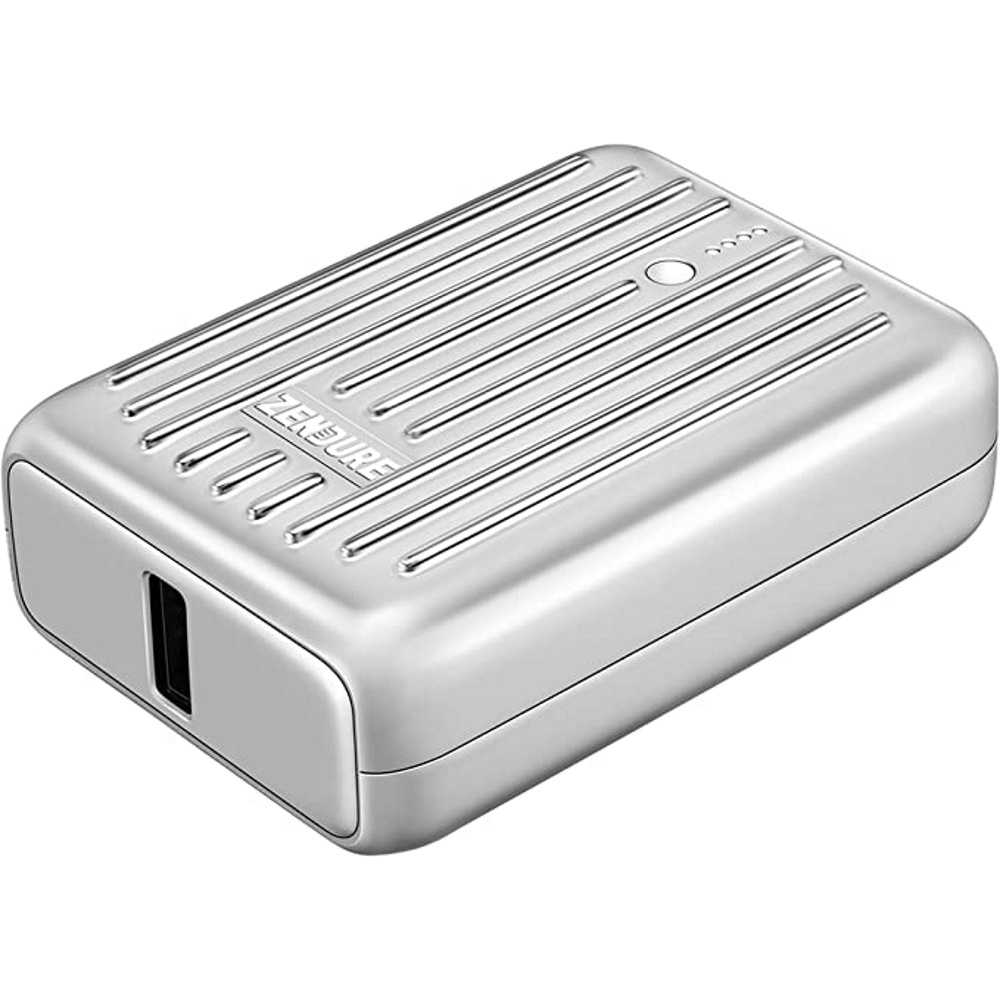 סוללת גיבוי מוקשחת ניידת 10000mAh כולל חיבור Zendure USB-A/USB-C &lrm;ZNSM10PD-S