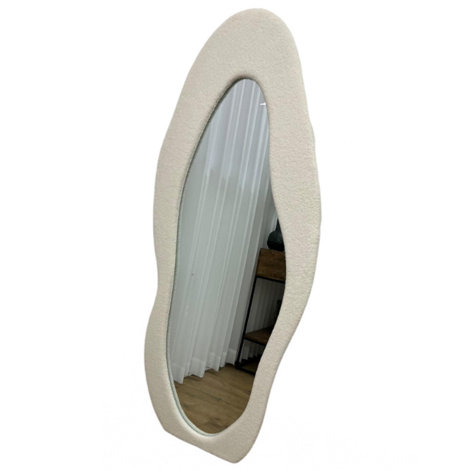 מראה אמורפית כולל מסגרת קטיפה - 178x75 סמ dna comfort
