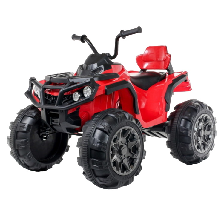 טרקטורון ממונע 12V כולל שלט &lrm;12V אדום