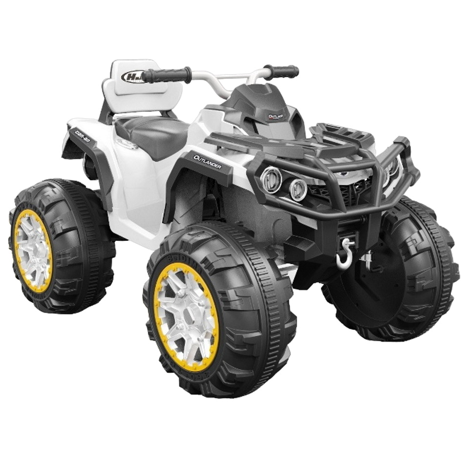 טרקטורון ממונע 12V כולל שלט &lrm;12V לבן