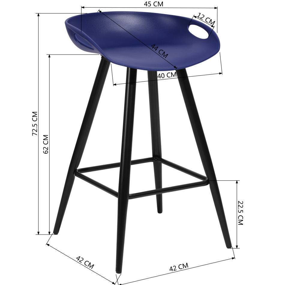 כסא בר מעוצב homax
