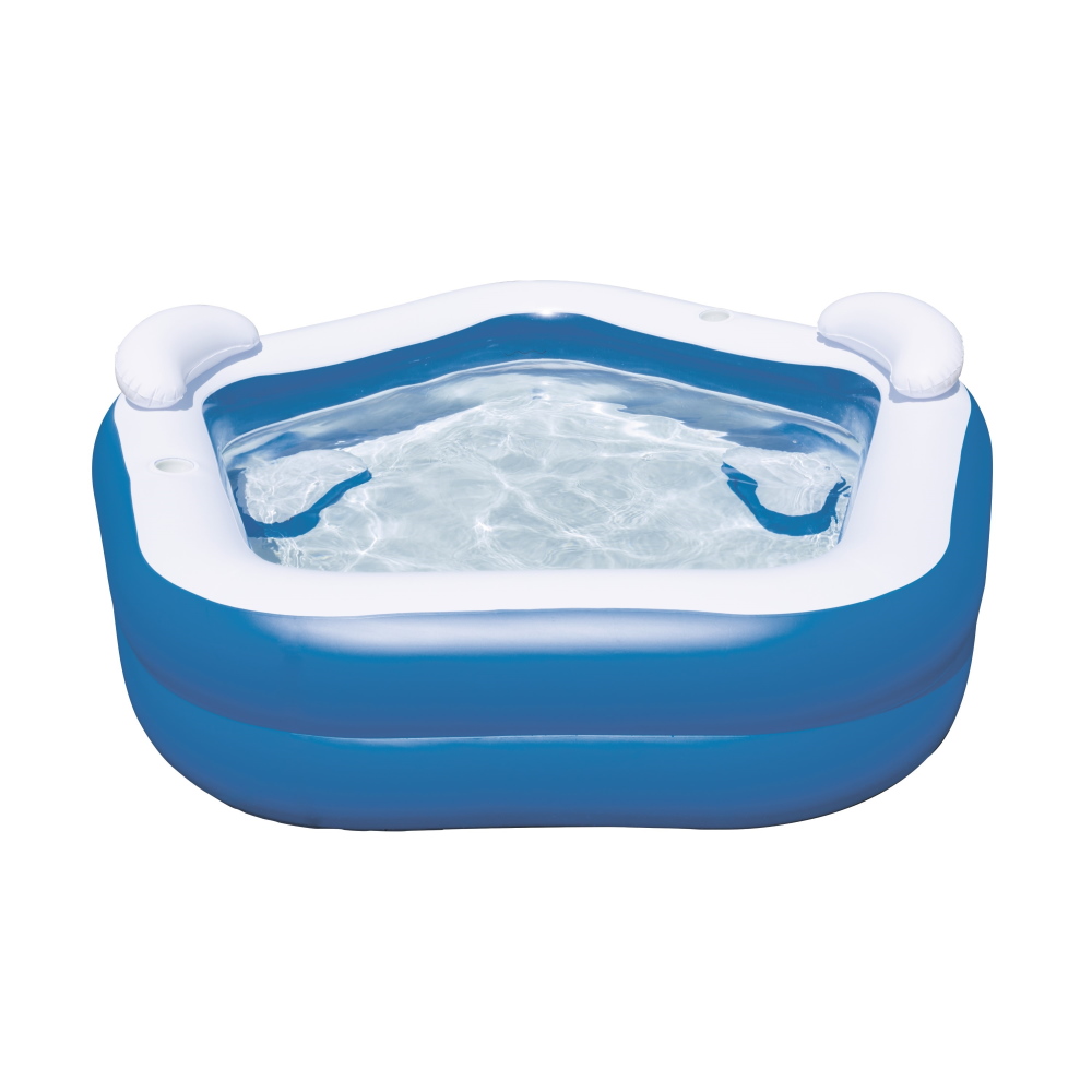 בריכת מושבים מתנפחת BESTWAY 213x207x69 &lrm;54153