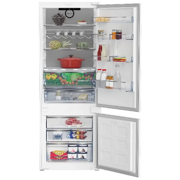 מקרר אינטגרלי מקפיא תחתון - 370 ליטר beko