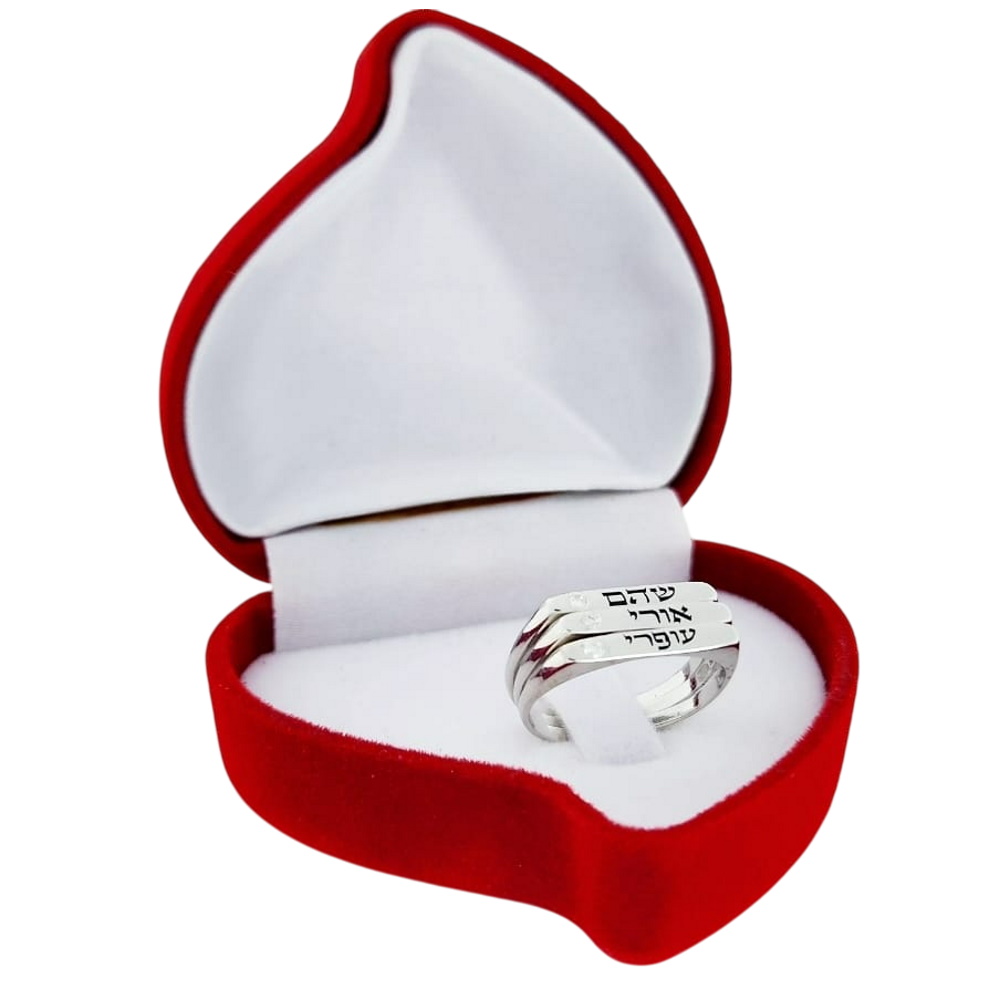 פס - זהב לבן 14k bl jewelry