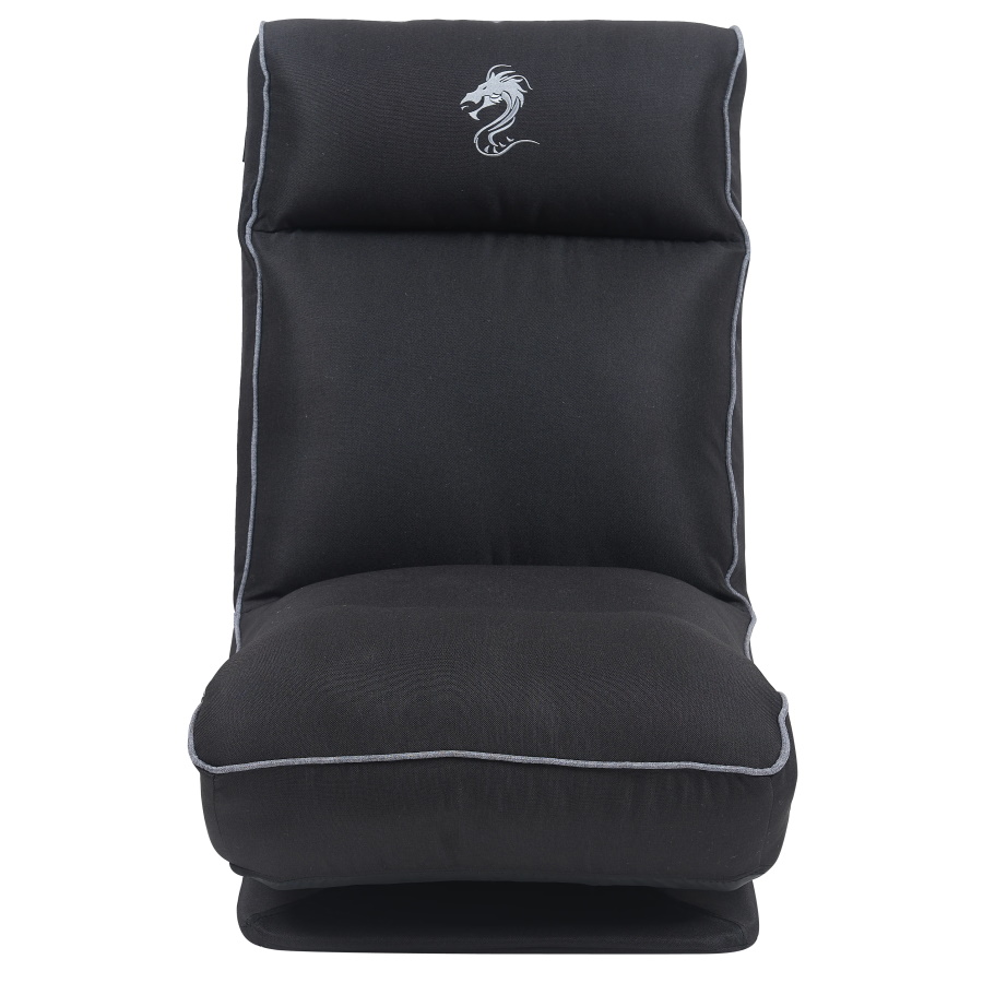 ספת רצפה מתכווננת Dragon &lrm;Gaming Sofa בד שחור