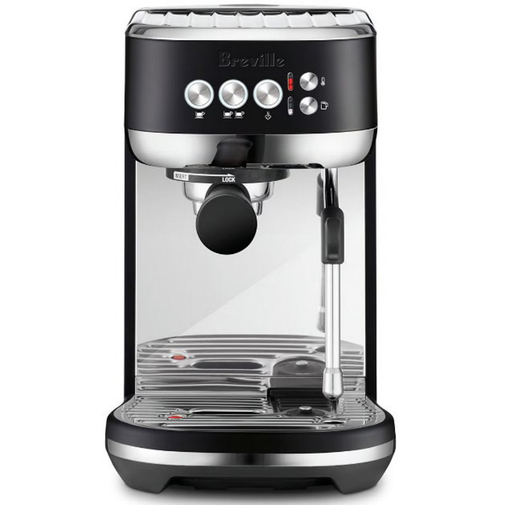 מכונת קפה קומפקטית Breville &lrm;The Bambino Plus BES500BTR שחור