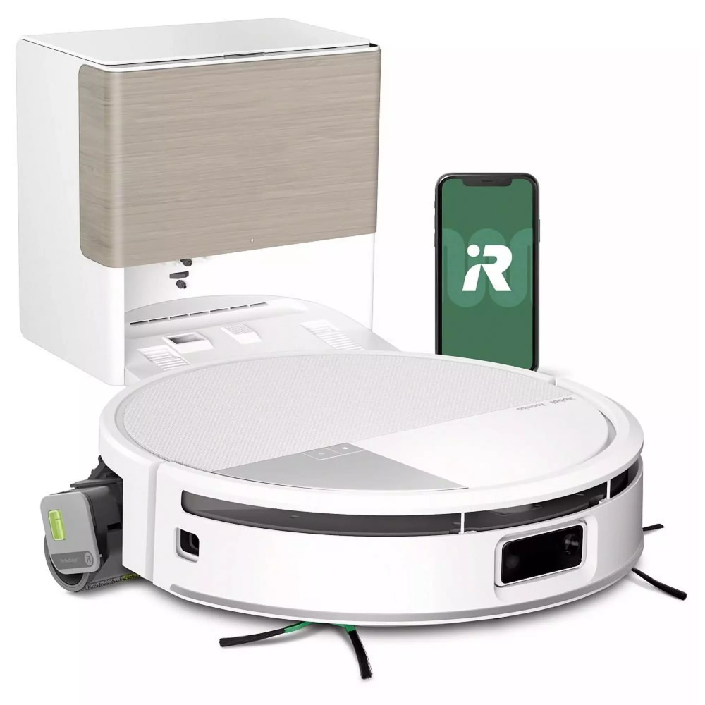 שואב אבק ושוטף רובוטי כולל תחנת עגינה iRobot &lrm;Roomba Combo 705 MAX לבן