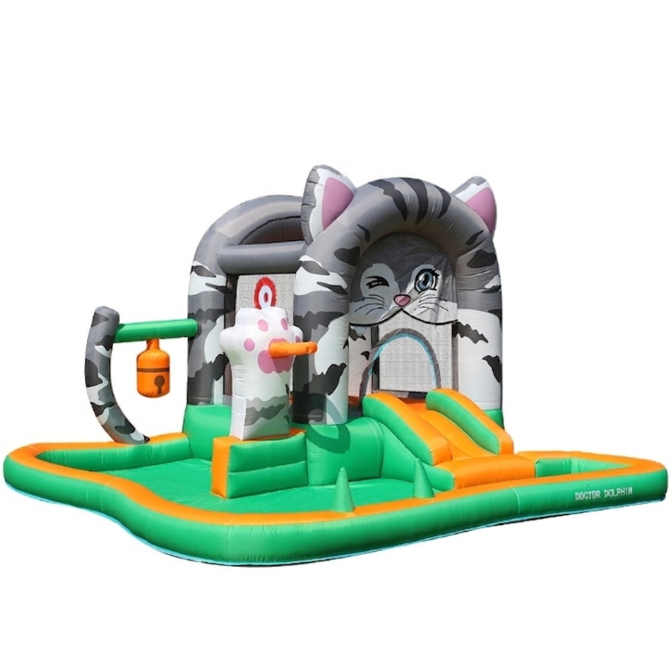מתקן מתנפח כולל מגלשה Doctor Dolphin &lrm;DD-72090
