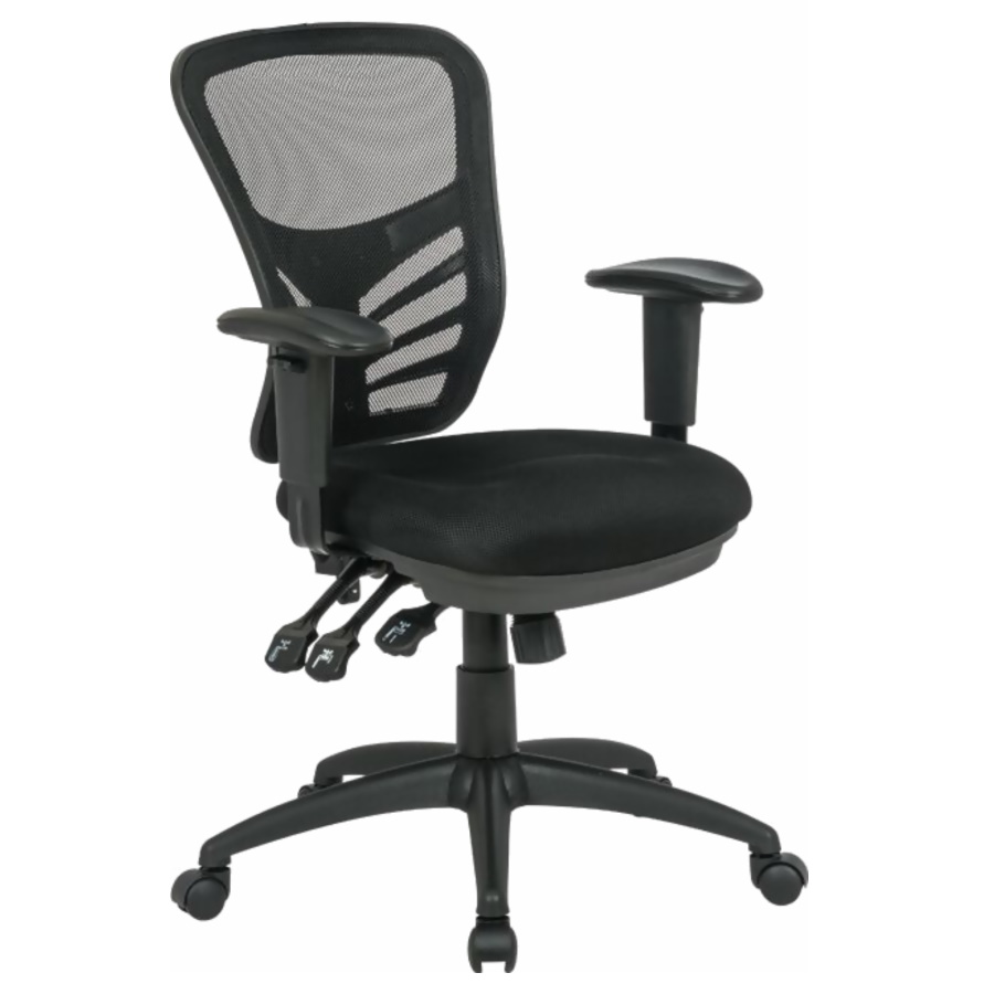 כסא מנהלים ארגונומי גב רשת USExport &lrm;בלמונט