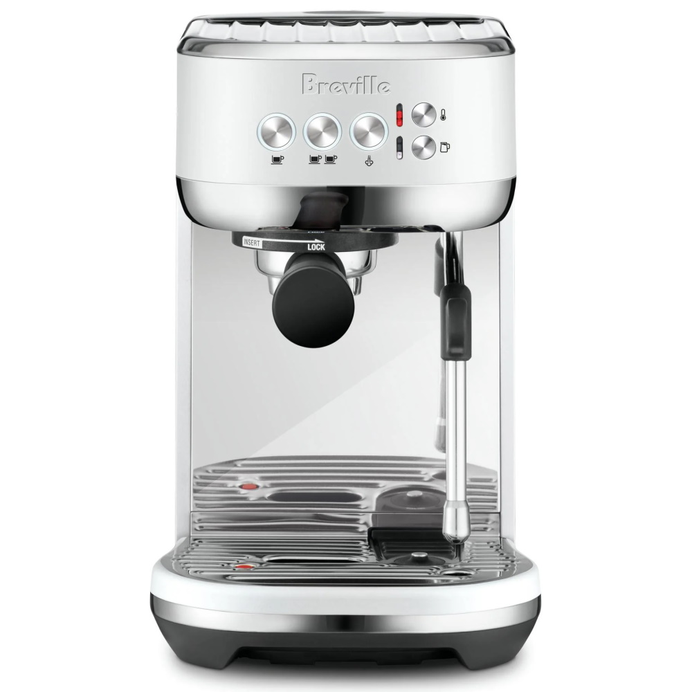 מכונת קפה קומפקטית Breville &lrm;The Bambino Plus BES500SST מלח ים