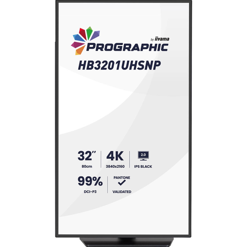 תמונה של מסך מחשב מקצועי 32 iiyama uhd