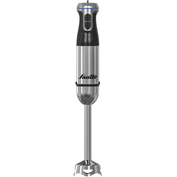 בלנדר מוט 1000W כולל כוס ערבול 600 מ''ל Sauter &lrm;HB100B שחור משולב נירוסטה