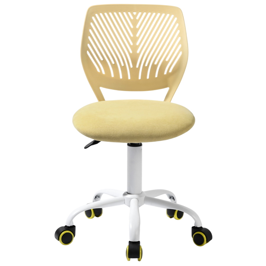 כיסא תלמיד מרופד Homax &lrm;קרניישן - חרדל בהיר Carnation Fabric Yellow