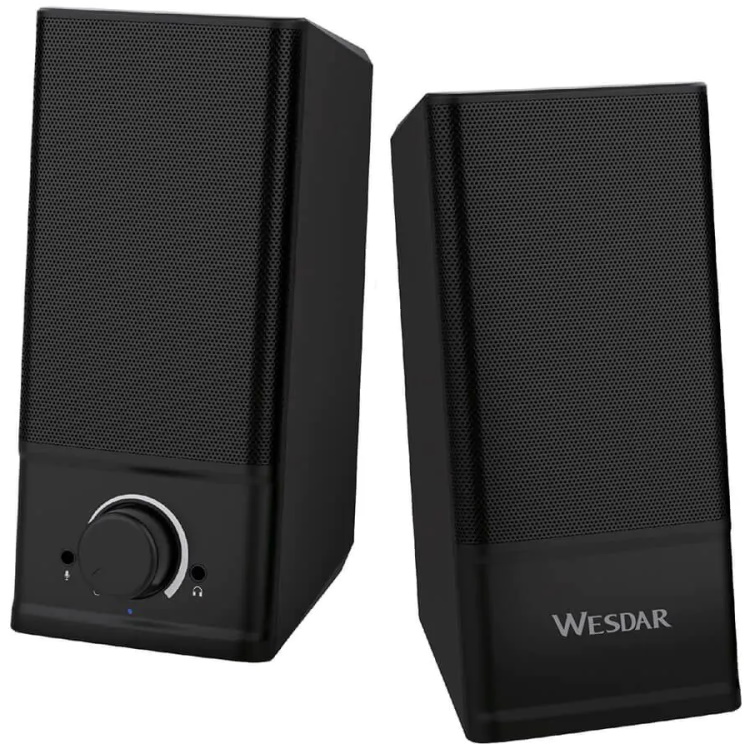רמקולים למחשב Wesdar 6W &lrm;CS105 שחור