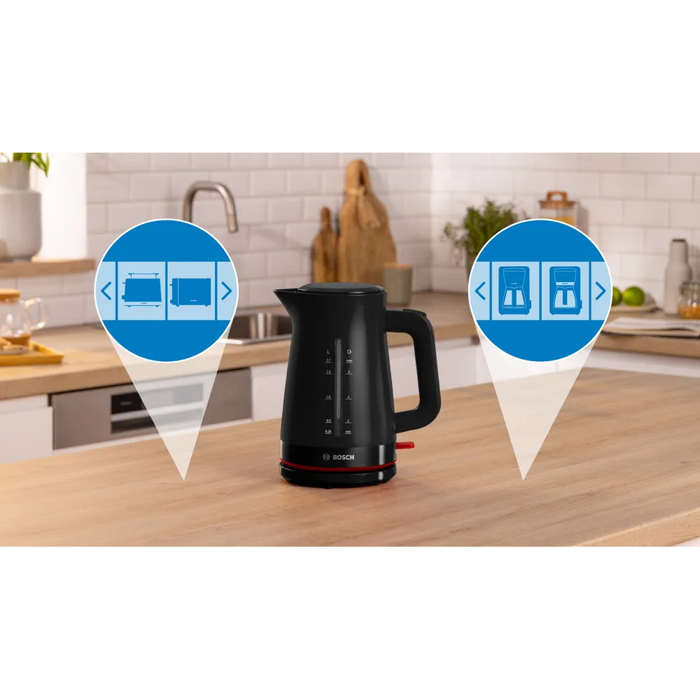 קומקום חשמלי 1.7 ליטר bosch