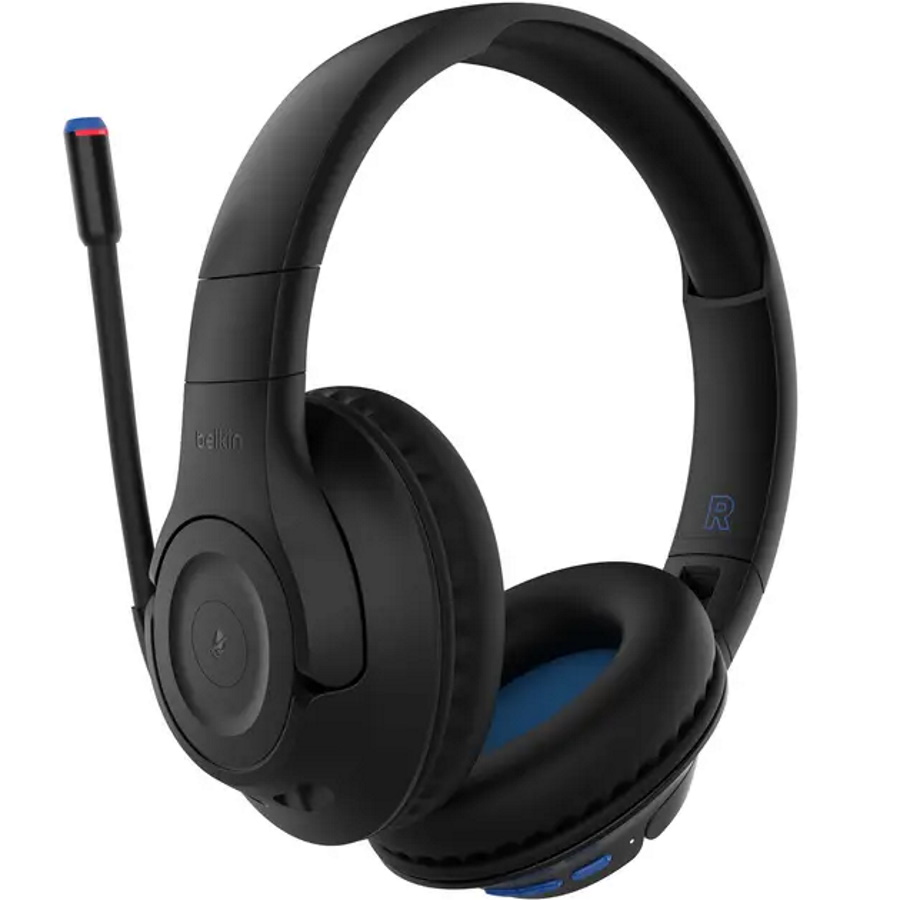 אוזניות Over Ear אלחוטיות לילדים Belkin &lrm;SoundForm Inspire שחור