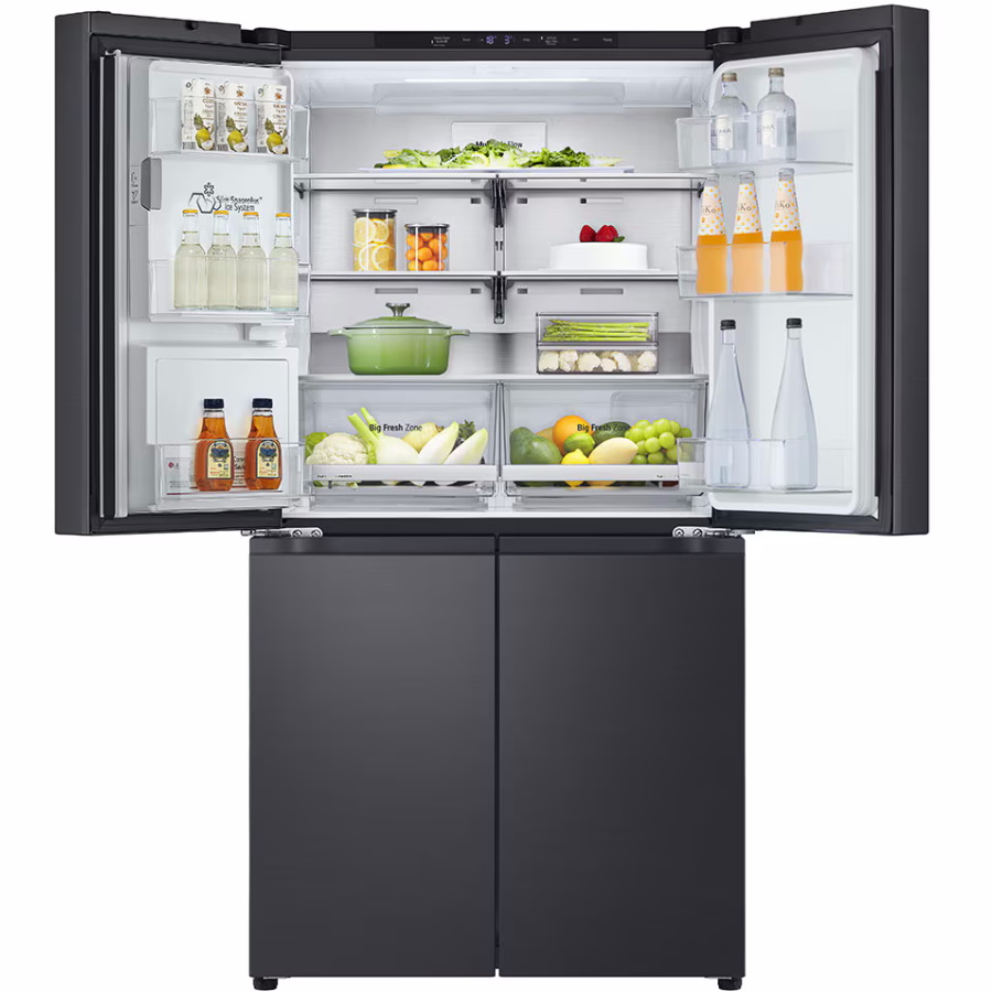 מקרר 4 דלתות 637 ליטר lg