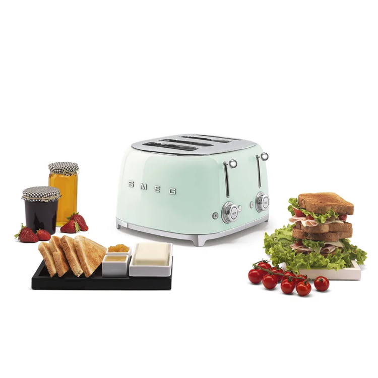 מצנם 4 פרוסות בעיצוב רטרו smeg