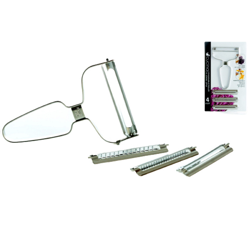 קולפן מקצועי 4 סכינים מתחלפות Box-Shop &lrm;729001612316